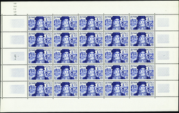 2502 N°929 Léonard De Vinci Feuille De 25 Timbres Qualité:** Cote: 250  - Millésimes