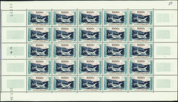 2524 N°33 1000f Provence Feuille De 25 Timbres CD 23-11-54 Qualité:** Cote: 3375  - Millesimi