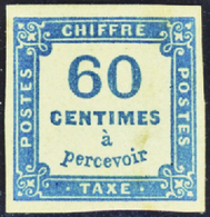 2609 N°9 A 60c Bleu Très Foncé Qualité:* Cote: 800  - Altri & Non Classificati