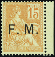 2644 N°1 15c Orange Qualité:** Cote: 230  - Timbres De Franchise Militaire