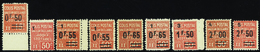 2662 N°55 /64 (sauf 56) 9 Valeurs Qualité:** Cote: 130  - Sonstige & Ohne Zuordnung