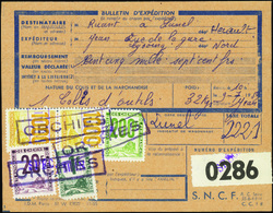 2698 N°1 /24/26 X 2/29  5 Valeurs Spécimen Sur Document Qualité:OBL Cote: .....  - Andere & Zonder Classificatie