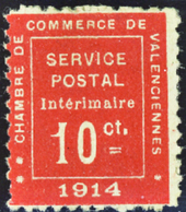 2788 N°1 10c Vermillon Qualité:* Cote: 550  - Francobolli Di Guerra