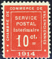 2789 N°1 10c Vermillon Qualité:** Cote: 1100  - Guerre (timbres De)