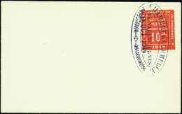 2792 N°1 10c Vermillon Sur Enveloppe TB Qualité:OBL Cote: 650  - Guerre (timbres De)