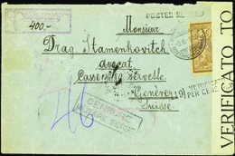 2809 N°13 50c Merson Sur Lettre Recommandée Qualité:OBL Cote: 400  - War Stamps