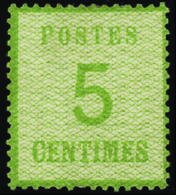 2829 N°4 5c Vert-jaune Qualité:* Cote: 250  - Altri & Non Classificati