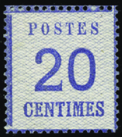 2832 N°6 20c Bleu Qualité:* Cote: 225  - Other & Unclassified