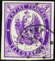 2864 N°4 2f Violet TB Qualité:OBL Cote: 225  - Telegraaf-en Telefoonzegels