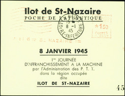 2996 Saint Nazaire N°10 Journée D'affranchis. à La Machine Qualité:OBL Cote: 170  - Libération
