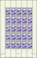 3018 N°40 A 1f75 Violet Feuille De 25 Timbres Qualité:** Cote: 6650  - Other & Unclassified