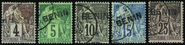 3272 N°3 /4/5/6/8  5 Valeurs TB Qualité:OBL Cote: 325  - Sonstige & Ohne Zuordnung