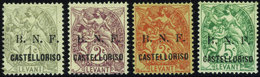 3299 N°1 A/2a/3a/4a CASTELLORISO 4 Valeurs Qualité:* Cote: 620  - Sonstige & Ohne Zuordnung