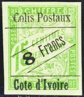 3355 N°17 8 Francs Sur 15c Vert Qualité:* Cote: 315  - Andere & Zonder Classificatie