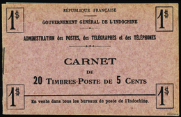 3525 N°131 B 5c Violet Carnet De 20 Timbres Qualité:** Cote: 1040  - Autres & Non Classés