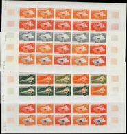 3674 N°358 /360 Coquillages 3 Feuilles De 25 Timbres Qualité:** Cote: 750  - Andere & Zonder Classificatie