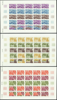 3928 N°395 /397 Bâteaux 3 Feuilles De 25 Timbres Qualité:** Cote: 3750  - Other & Unclassified