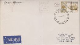 AAT Casey Ca 24 Ja 75 Cover (38414) - Storia Postale