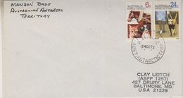 AAT Mawson Ca 24 De 72 Cover (38417) - Storia Postale