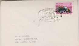 New Zealand 1972 Antarctica Ca Antarctic Treaty 30 Oct. 1972 Cover (38421) - Covers & Documents