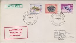 AAT Davis Ca 8 Fe 75 Cover (38422) - Storia Postale