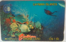 Cayman Islands 5CCIA $7.50 Underwater - Isole Caiman