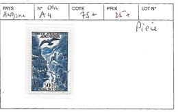 ANDORRE FRANCAIS N° A 4 OBL COTE : 75 € - Used Stamps