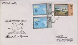 South Georgia 1987 King Edward Point Ca 31 Jl 1987 Cover (38431) - Lettres & Documents