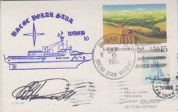 USA 1989 Polar Star Postal Stationery Ca Jul 9 1989 Signature  (38434) - Navires & Brise-glace