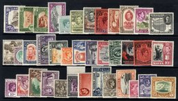 KING GEORGE VI Collection Of M Defins In A Spring Back Album With Complete Or Part Sets, Some Early Printing Only Sets E - Other & Unclassified