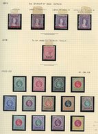 BRITISH AFRICA Collection Of M & U In A Multi Ring Album With C.O.G.H Ranges Of Seated Hope Incl. 1884-90 Set FU, Variou - Other & Unclassified