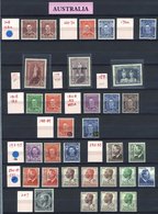 BRITISH COMMONWEALTH KGVI M Range Incl. Aden Dhow Set To 1r (1r Has Tone Spots), 1939 Defin Set, 1937 Coronation & 1946  - Other & Unclassified