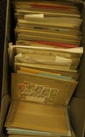 BOX Containing Mainly Africa Material, Many UM (some C.t.o) Stamps In Quantities Up To About 25 Of Each (120 Different)  - Other & Unclassified