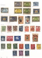 EUROPE M & U Collection Of Approx 1650 Stamps Housed In Two Exeter Albums With Baltic States, Papal States, Montenegro,  - Other & Unclassified