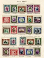 NORTH BORNEO 1939-52 Complete (except For Dues) Incl. 1939 Set M, 1945 BMA Set UM, 1947 Cypher Optd Set UM, 1948 Wedding - Other & Unclassified