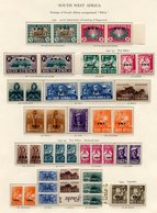 SOUTH WEST AFRICA 1937-49 UM Range (some Toning) Incl. 1937 Coronation, Voortrekker & Huguenots Sets, 1943 War Effort Et - Sonstige & Ohne Zuordnung