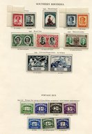 SOUTHERN RHODESIA 1937-49 Complete UM (some Toning) Incl. 1951-52 Postage Due Set Incl. SG.D6. (43) Cat. £425 - Other & Unclassified