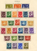 ST. HELENA 1937 Coronation UM, 1938-44 Set M (1d Green & 3d Ultramarine - Toned), 1948 Wedding UM, 1949 UPU UM. ST. KITT - Autres & Non Classés