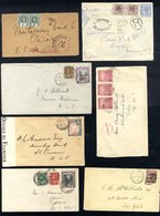 WEST INDIES 1892-1951 Mixed Lot Of Covers (12) Incl. British Honduras 1894 Cover To The USA, & Taxed 1912 Cover, Two Cov - Autres & Non Classés