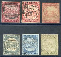 SYDNEY VIEWS Small U Selection With 1d (3), 2d (2), 3d. One 2d Touched At Top Left, The Others With Margins All Round, A - Sonstige & Ohne Zuordnung