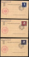 1915-16 Austro-Hungarian Military Post, 26 Feldpost Cards Franked With Different 'Prince Joseph I' Issues With Vals To 5 - Other & Unclassified