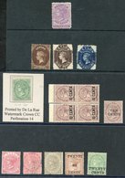 VICTORIAN Selection Of Mainly M Or Unused Stamps Incl. 1863-66 ½d Dull Mauve M, 6d & 9d Unused, 2s FU, 1867-70 3d Unused - Altri & Non Classificati