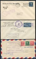 1927-31 First Flight Covers (3) PAA 1927 Oct 29th Havana - Key West Cacheted & Pilot Signed 'H. Wells' Scarce Signature, - Altri & Non Classificati