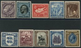1928 British Rule Set, Fine M, SG.123/132. (10) Cat. £300 - Other & Unclassified