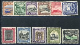 1934 Pictorial Defin Set M, SG.133/43. (11) Cat. £200 - Other & Unclassified