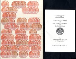 POSTAL SEALS Collection Of The Orange Later Types With About 240 Examples Incl. Duplication Of Most & Includes Some Suda - Other & Unclassified