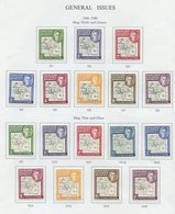 1944 Graham Land, S. Orkneys & S. Shetlands Sets, 1946 Thick & Thin Maps Sets M, 1946 Victory, 1948 Silver Wedding, 1949 - Autres & Non Classés