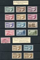 COLLECTION Of 200 M Or U Stamps On Hagner Leaves Incl. St. Pierre Et Miquelon Incl. 1932 Postage Due Set M (Cat. £170),  - Autres & Non Classés