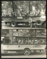 1930's Two Hitler Photographic Cards Incl. The 'Freedom Sun' (swastika) Is Shown Rising Behind The New Reich Chancellor, - Autres & Non Classés