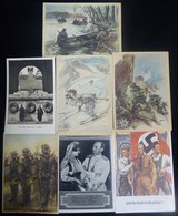 1930's-40's Propaganda Cards Incl. Munich Memorial Cards (6) All Different But Similar, 1938 15th Anniv Of Attempted Put - Autres & Non Classés